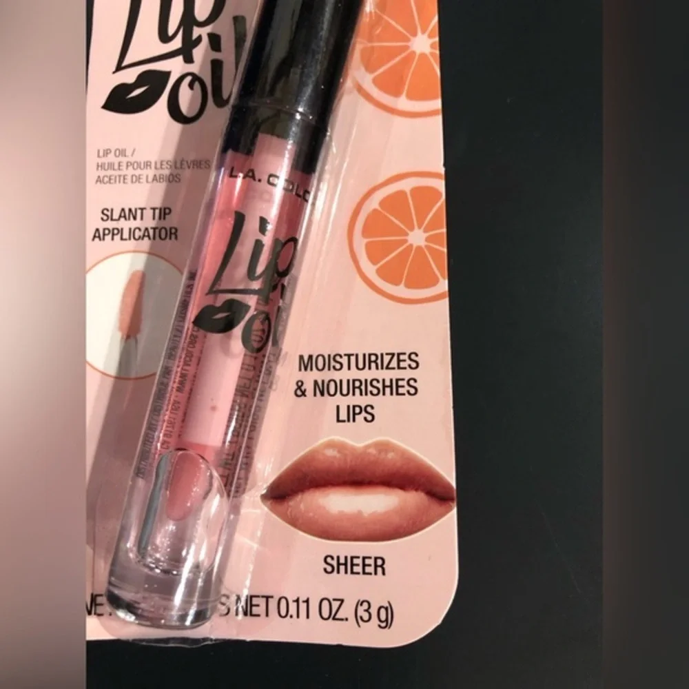 3pack pomegranate, lychee & grapefruit scented moisturizing & nourishing lip oil